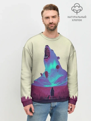 Мужской свитшот базовый / Armored bear