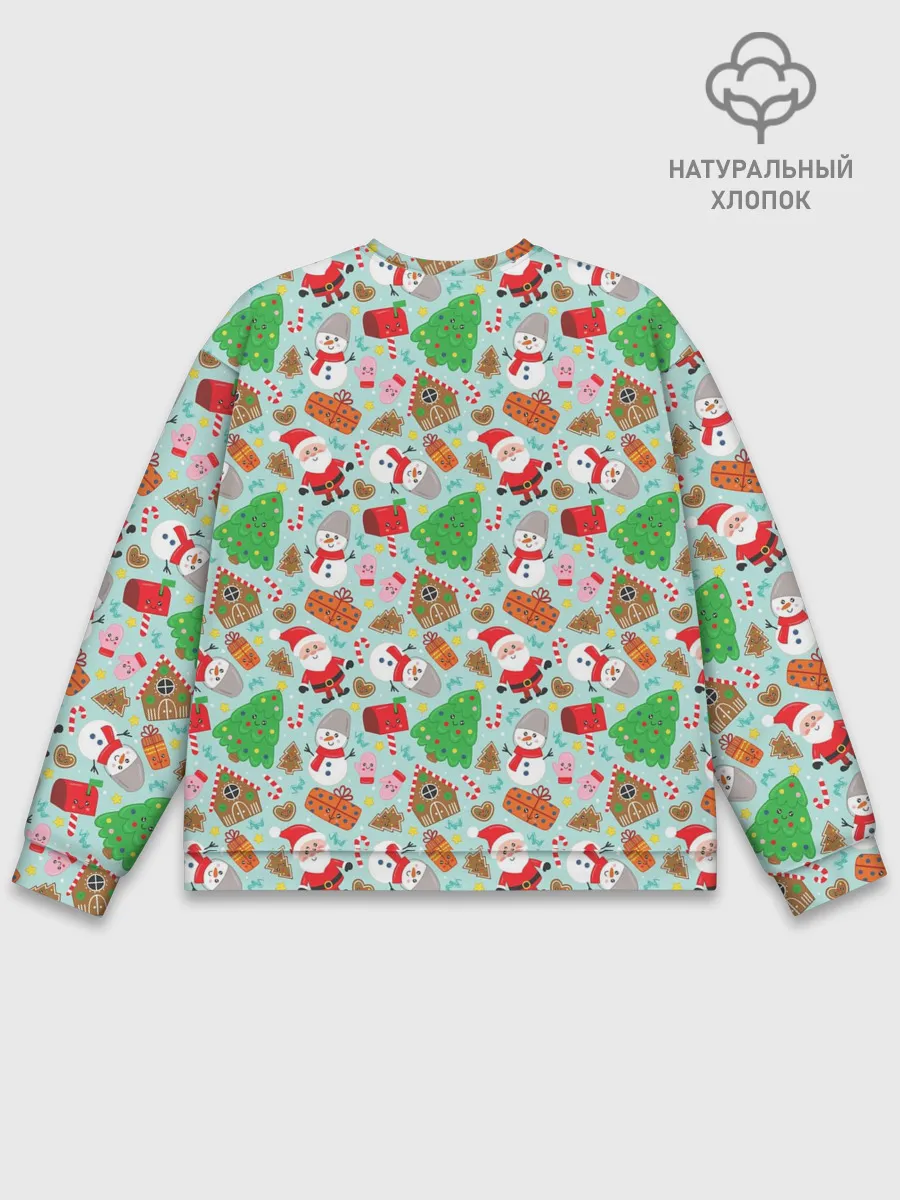 Мужской свитшот базовый / Новый Год