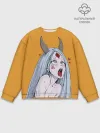 Мужской свитшот базовый / Ahegao Kaguya