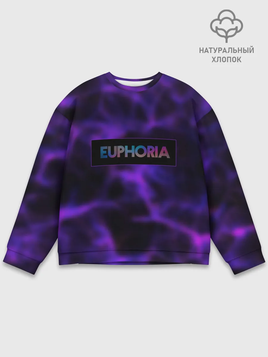 Мужской свитшот базовый / сериал Euphoria