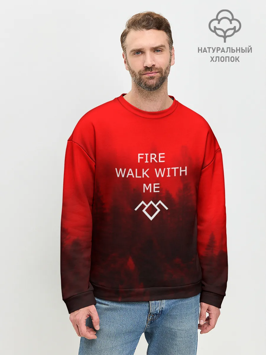 Мужской свитшот базовый / Twin Peaks