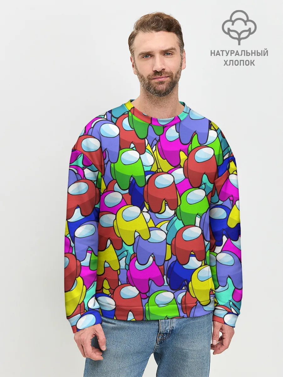 Мужской свитшот базовый / AMONG US