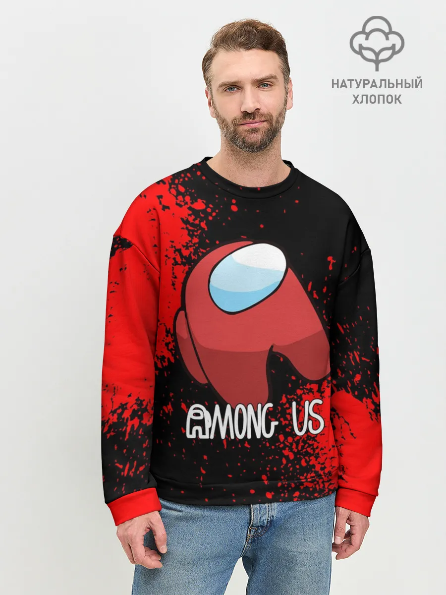 Мужской свитшот базовый / AMONG US
