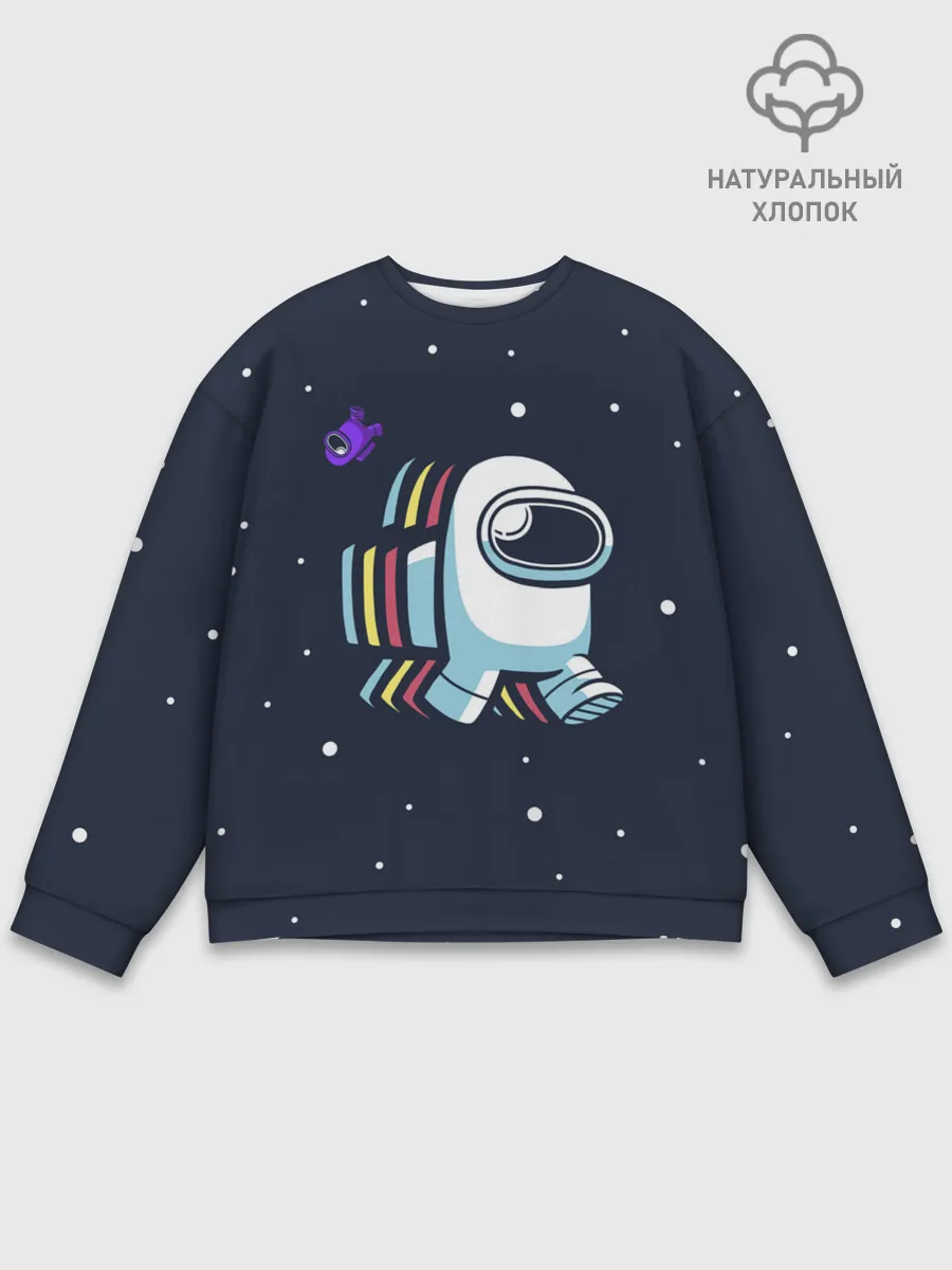 Мужской свитшот базовый / Among Us | Many