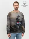 Мужской свитшот базовый / Душа питбайкера