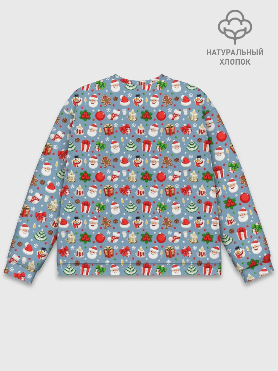 Мужской свитшот базовый / Новый Год