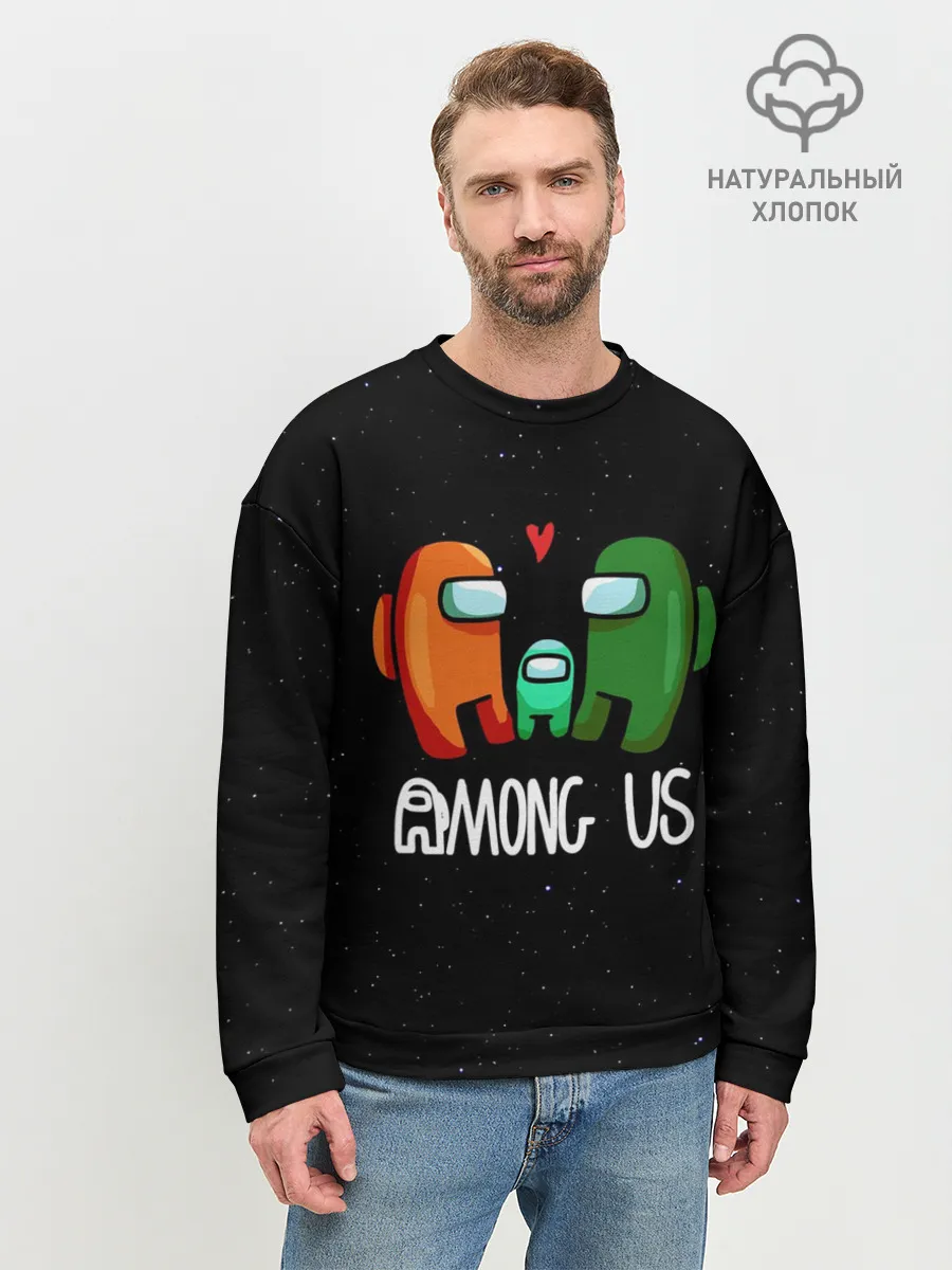 Мужской свитшот базовый / AMONG US