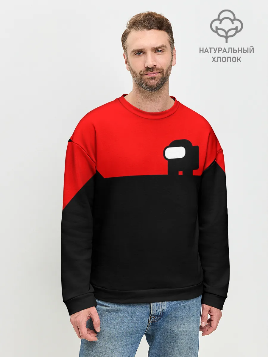 Мужской свитшот базовый / AMONG US - ALONE