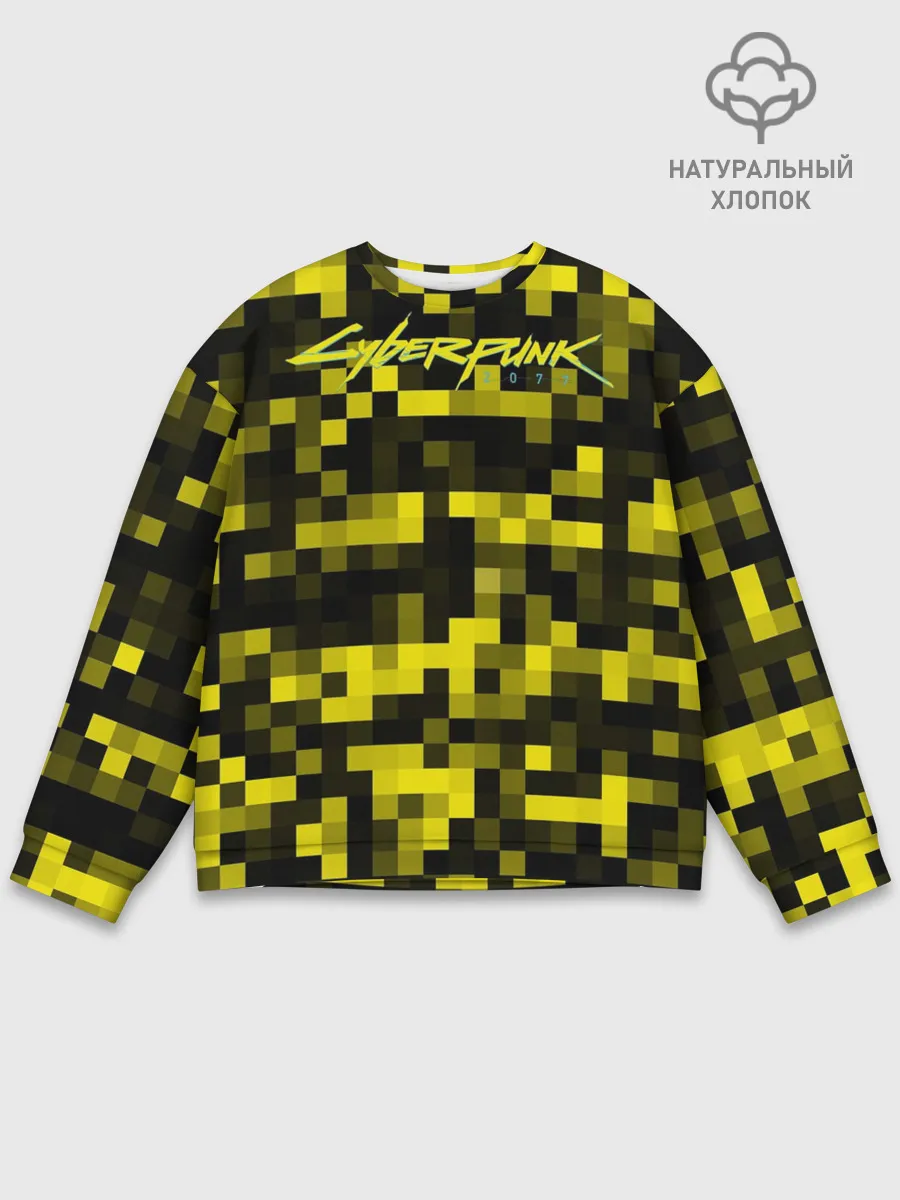 Мужской свитшот базовый / Cyberpunk 2077