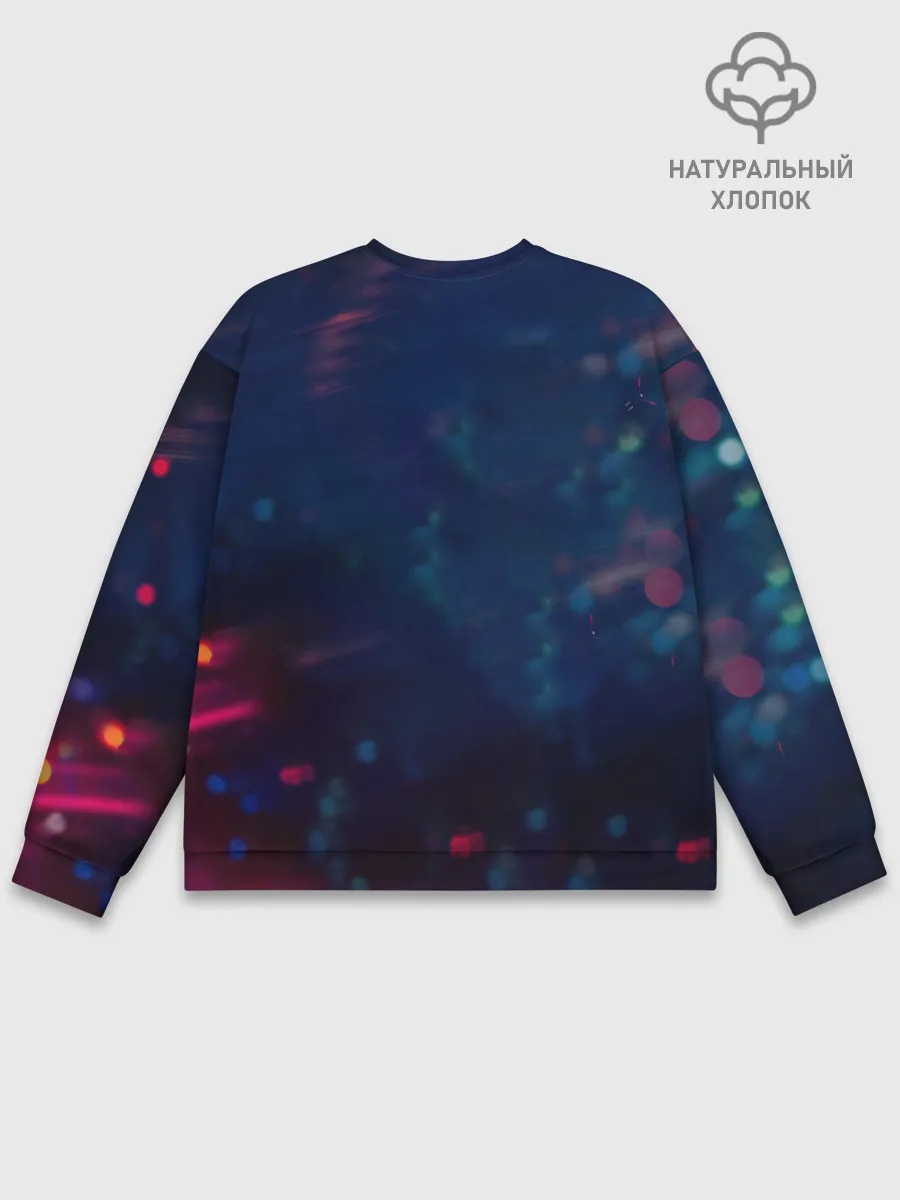 Мужской свитшот базовый / Cyberpunk 2077