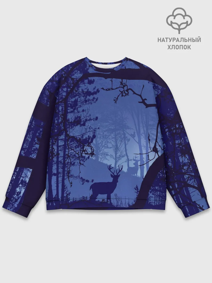 Мужской свитшот базовый / ЛЕС