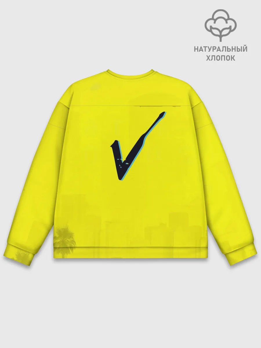 Мужской свитшот базовый / Cyberpunk 2077