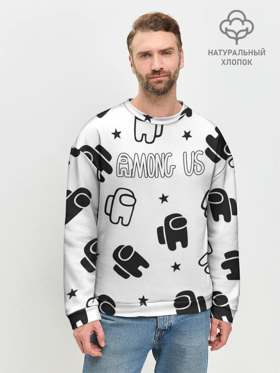Мужской свитшот базовый / AMONG US