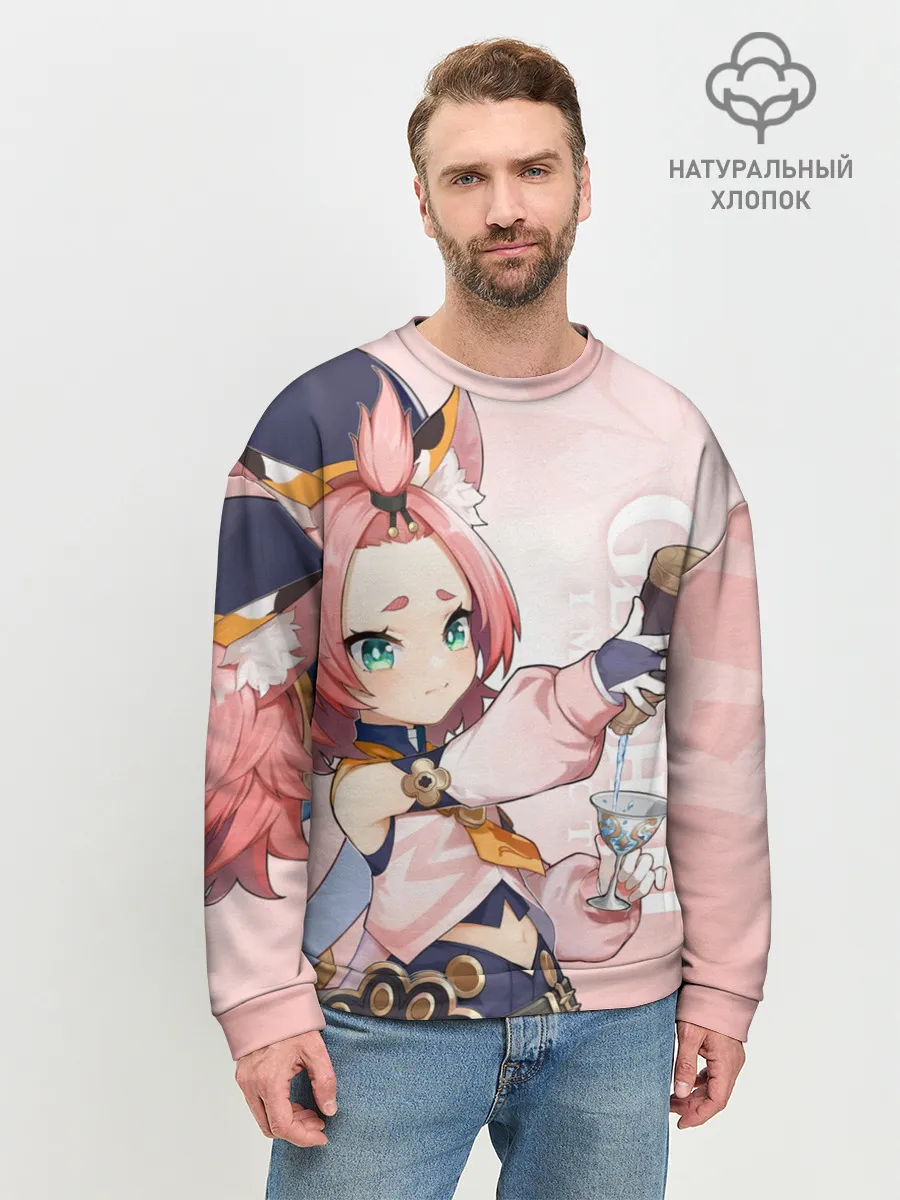 Мужской свитшот базовый / GENSHIN IMPACT, ДИОНА