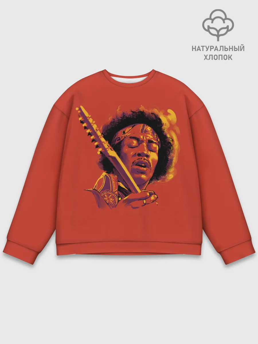 Мужской свитшот базовый / Джимми Хендрикс