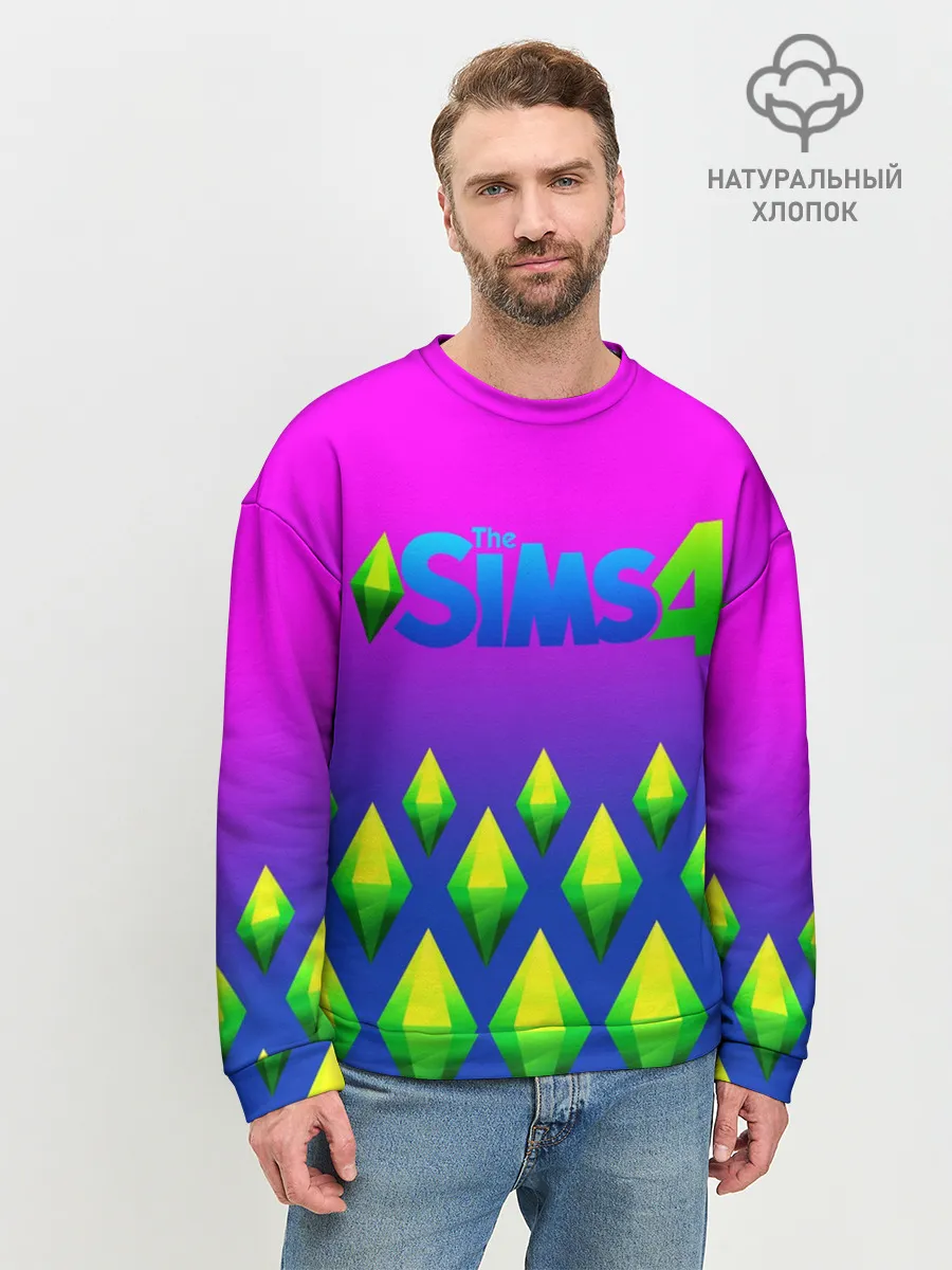 Мужской свитшот базовый / THE SIMS 4