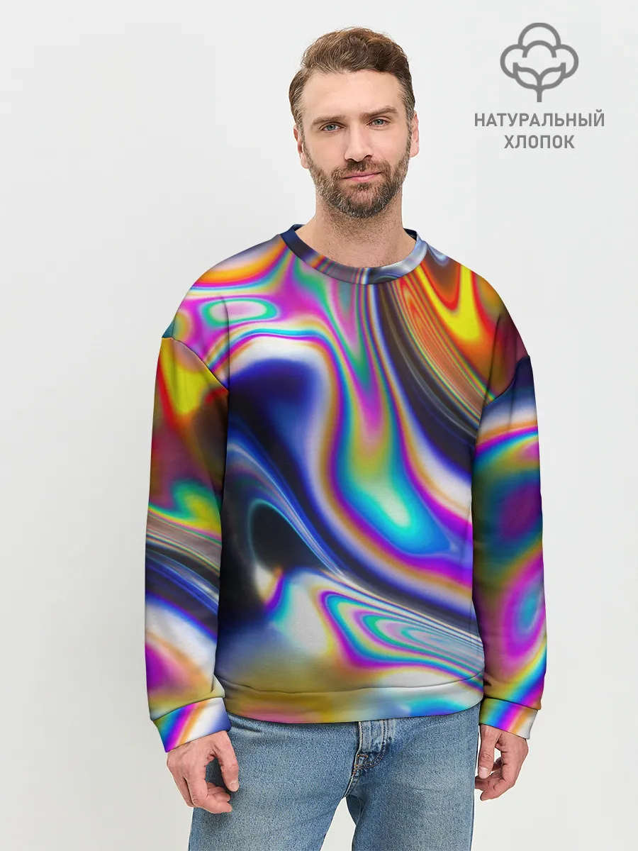 Мужской свитшот базовый / Токсичный