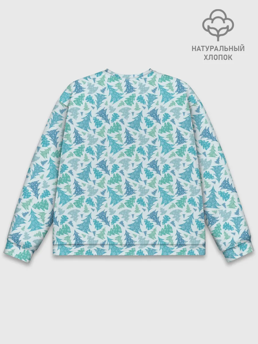 Мужской свитшот базовый / СтЁкЛ кАк ТрЕзВыШкО