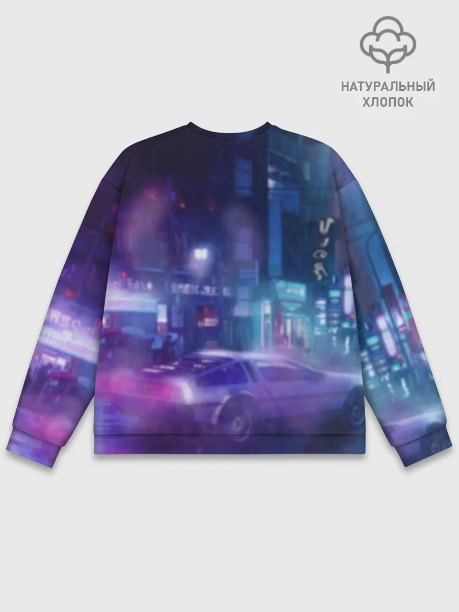 Мужской свитшот базовый / Cyberpunk 2077