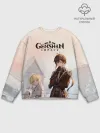Мужской свитшот базовый / GENSHIN IMPACT Zhongli