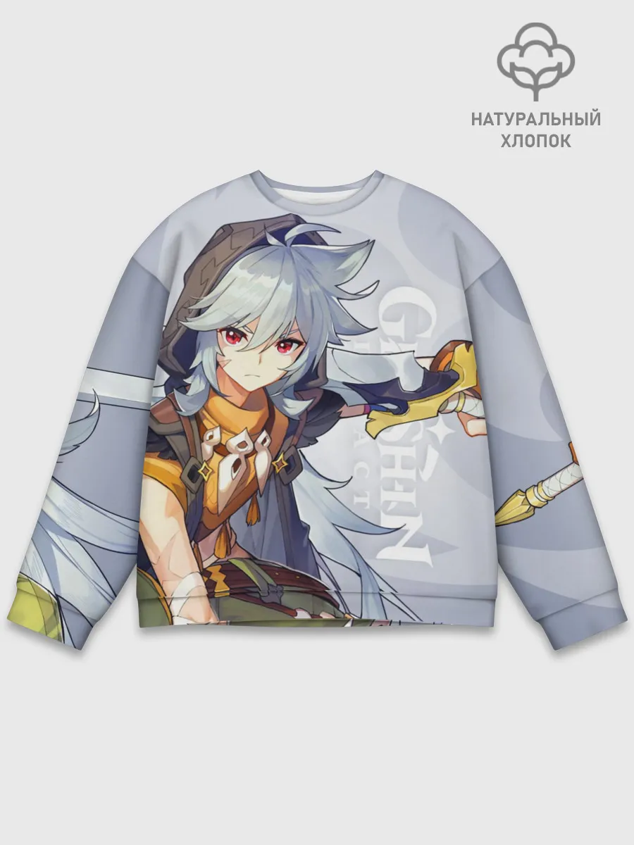 Мужской свитшот базовый / GENSHIN IMPACT, РЭЙЗОР