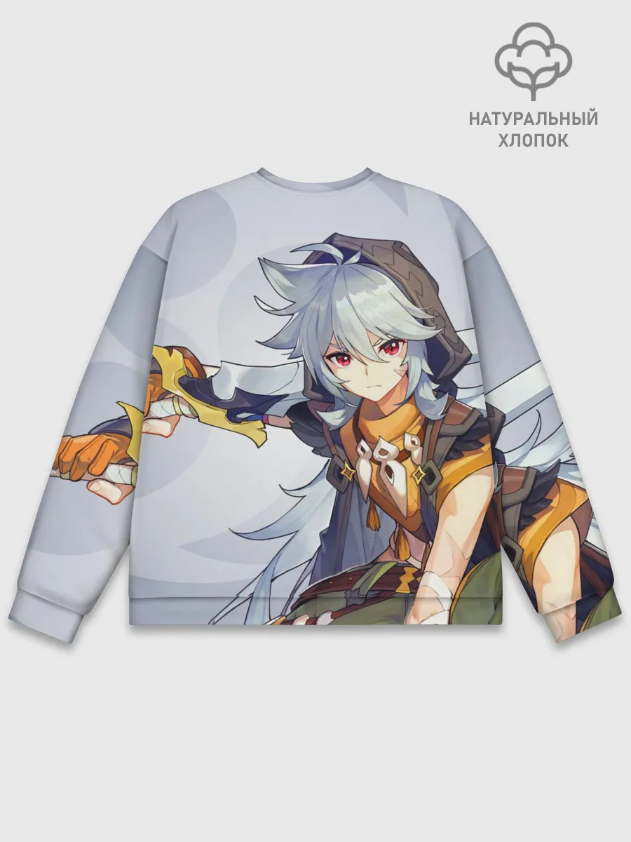 Мужской свитшот базовый / GENSHIN IMPACT, РЭЙЗОР