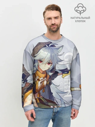 Мужской свитшот базовый / GENSHIN IMPACT, РЭЙЗОР