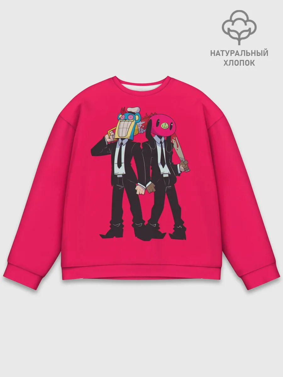 Мужской свитшот базовый / Hazel & Cha-cha