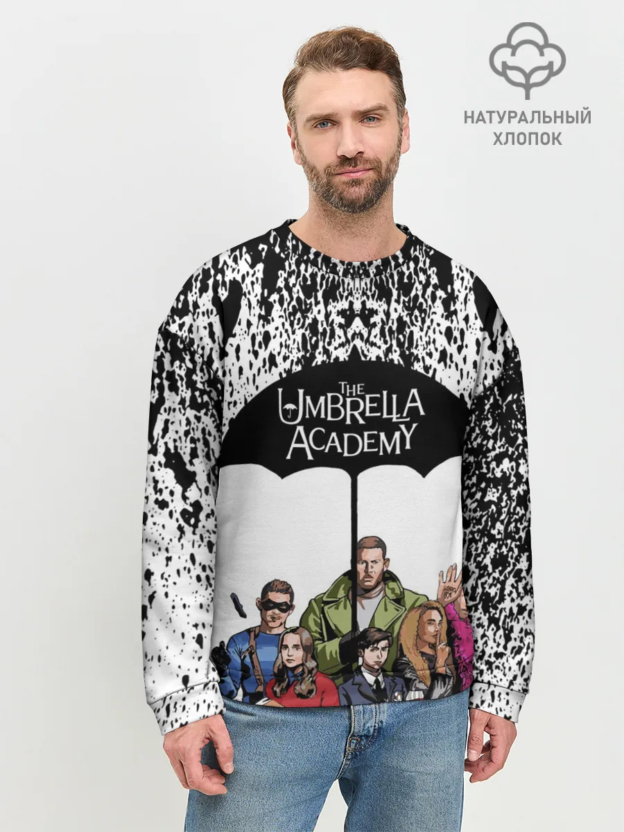 Мужской свитшот базовый / АКАДЕМИЯ АМБРЕЛЛА