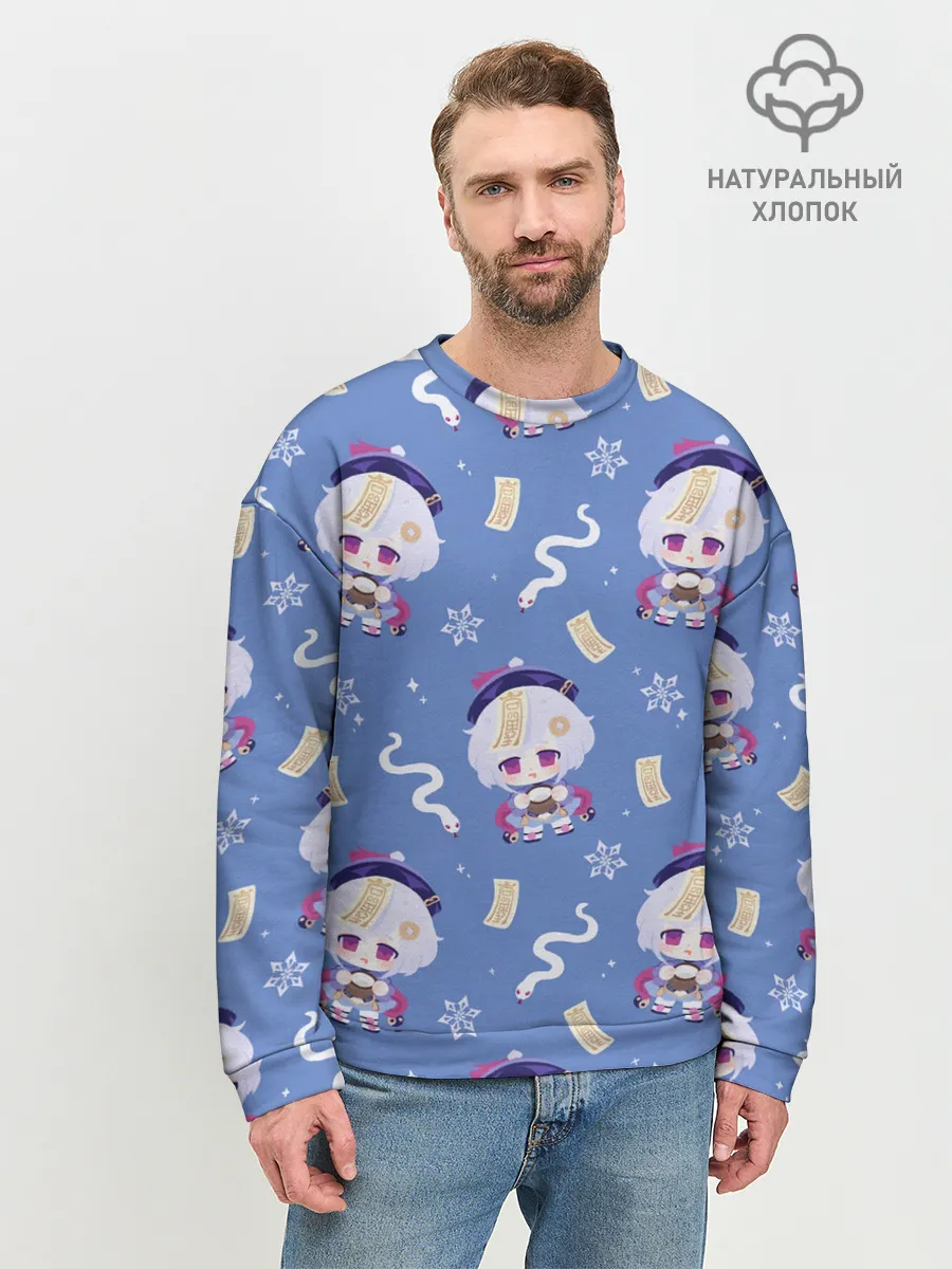 Мужской свитшот базовый / Genshin Impact