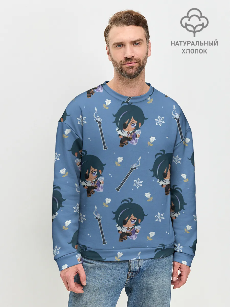 Мужской свитшот базовый / Genshin Impact