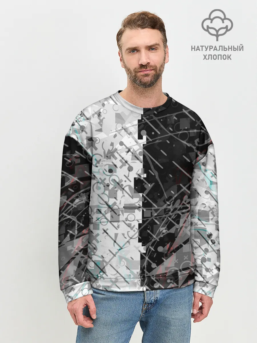 Мужской свитшот базовый / The merger