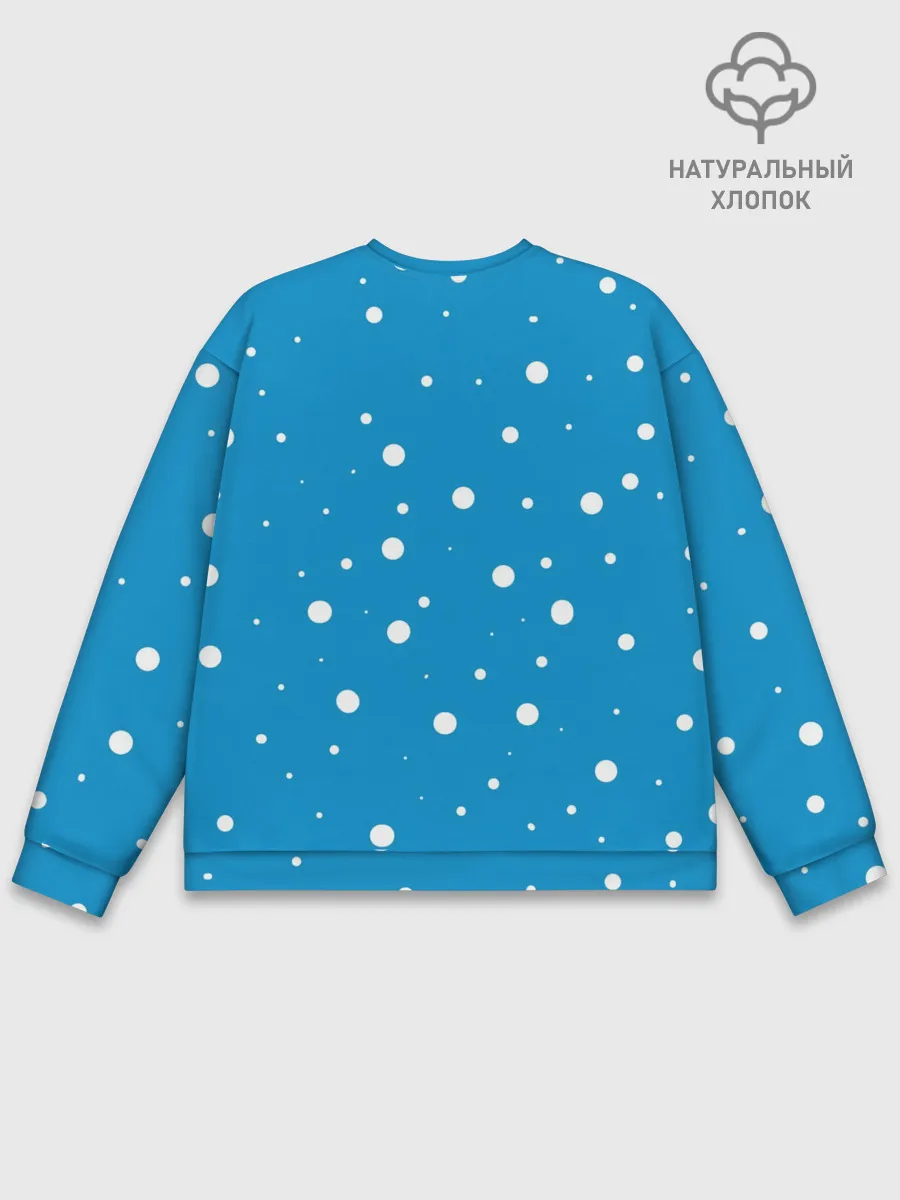 Мужской свитшот базовый / Новогодний гном