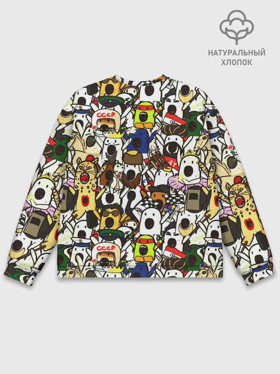 Мужской свитшот базовый / НИЧОСИ