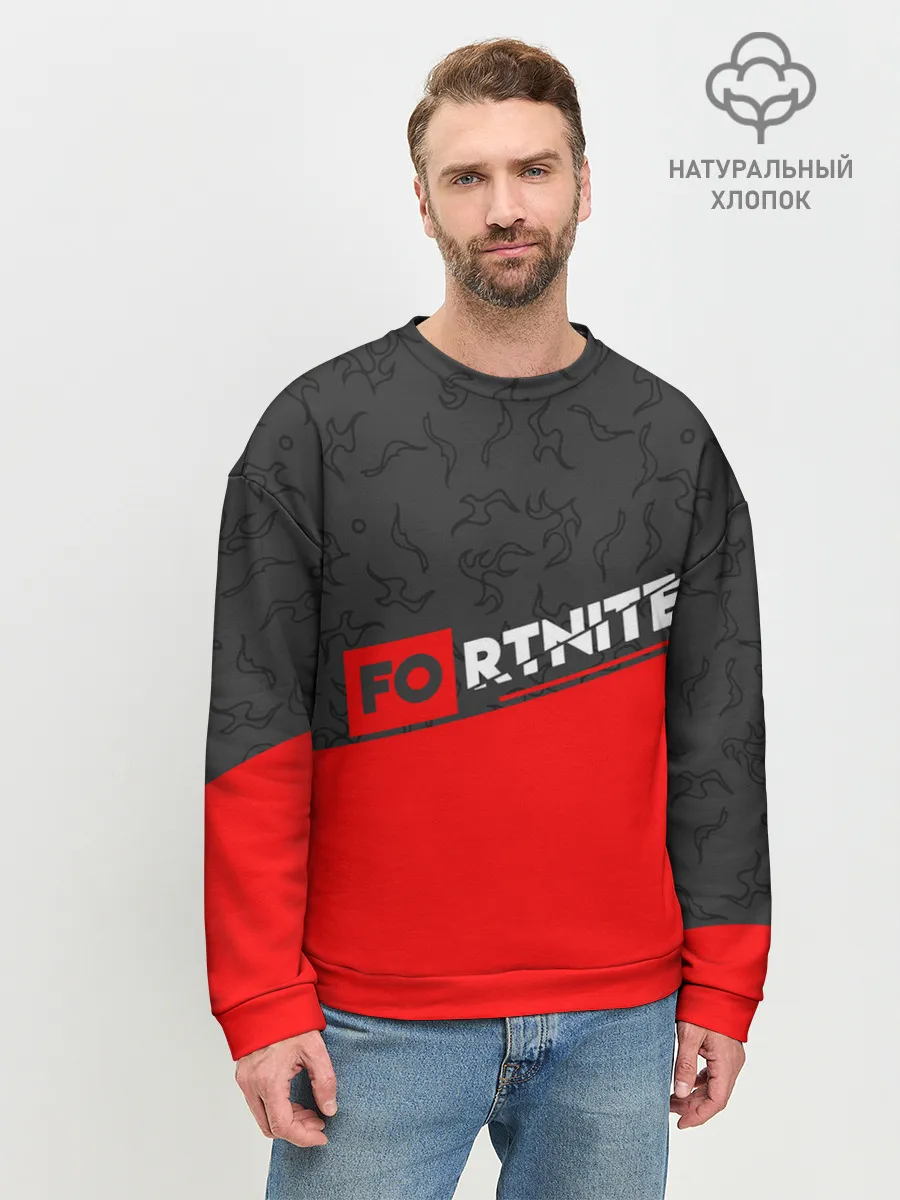 Мужской свитшот базовый / Fortnite