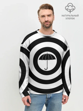 Мужской свитшот базовый / Узор Академия Амбрелла