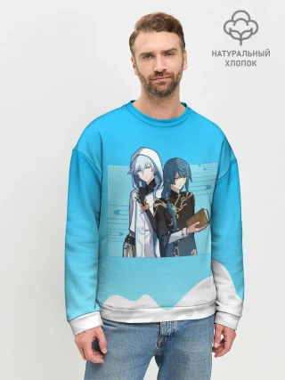 Мужской свитшот базовый / Genshin Impact