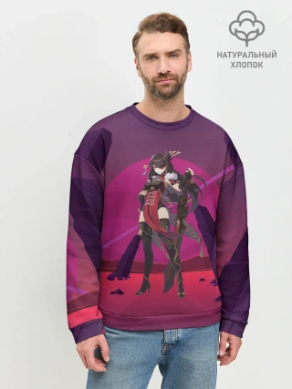 Мужской свитшот базовый / Genshin Impact