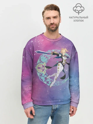 Мужской свитшот базовый / Genshin Impact