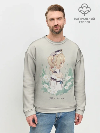 Мужской свитшот базовый / Genshin Impact