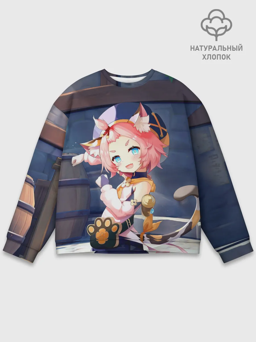 Мужской свитшот базовый / GENSHIN IMPACT