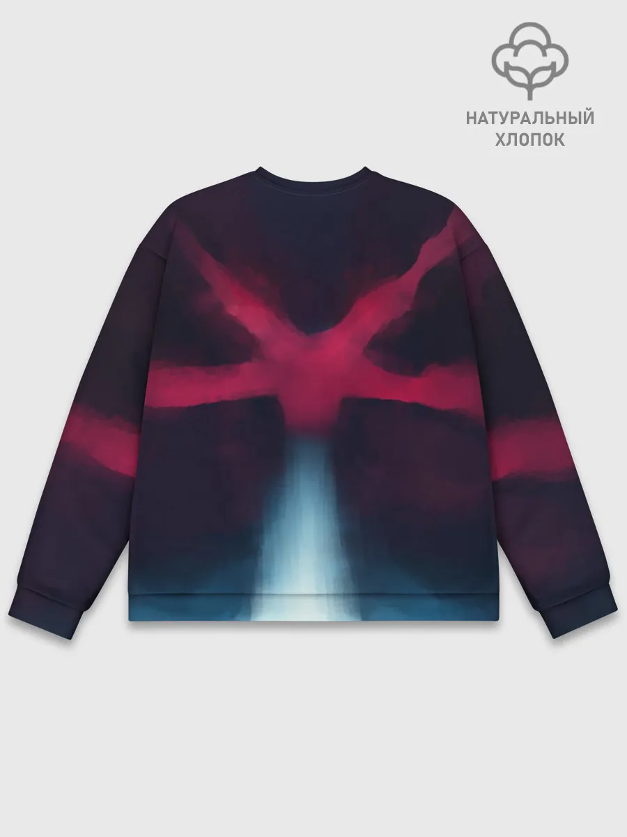 Мужской свитшот базовый / Kirito спиной