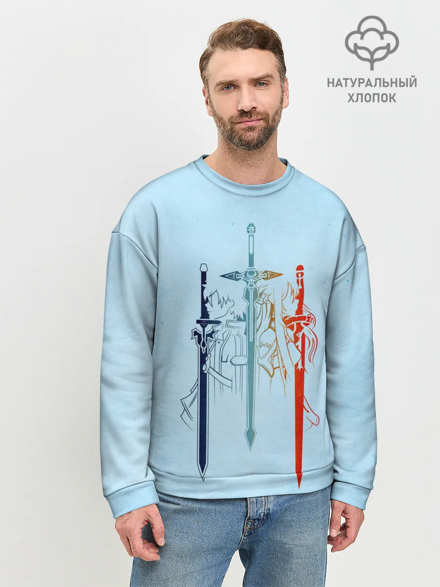 Мужской свитшот базовый / Sword Art Online