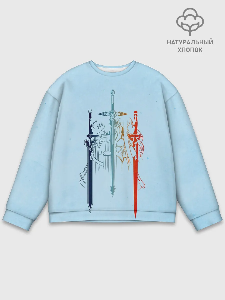 Мужской свитшот базовый / Sword Art Online