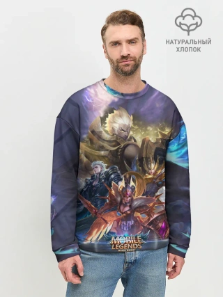 Мужской свитшот базовый / Mobile Legends Bang Bang