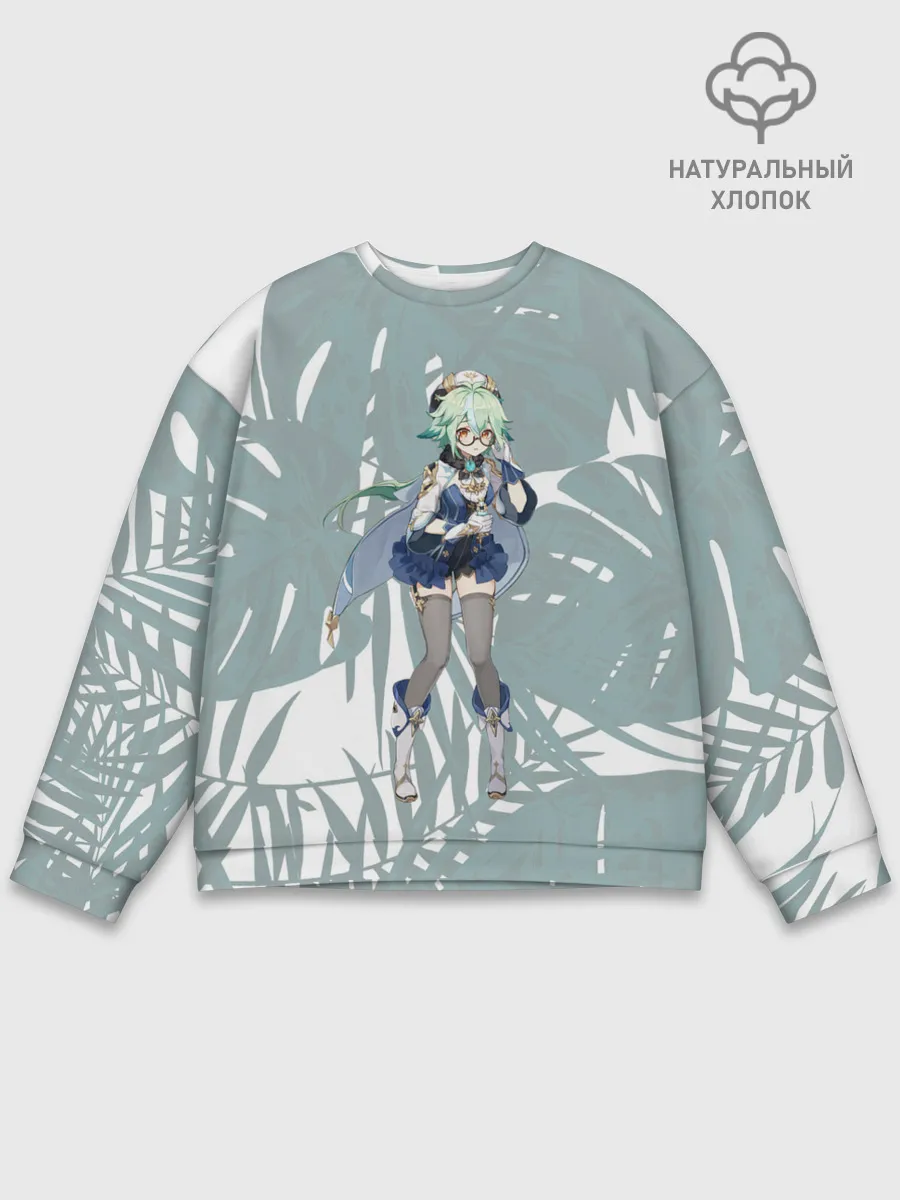 Мужской свитшот базовый / Genshin Impact