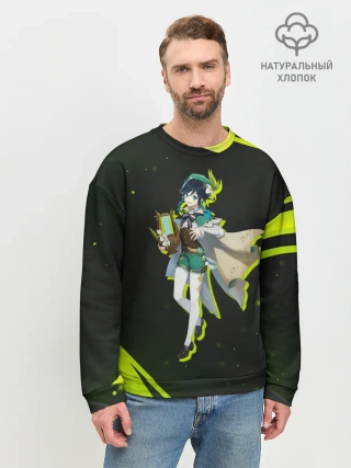 Мужской свитшот базовый / Genshin Impact