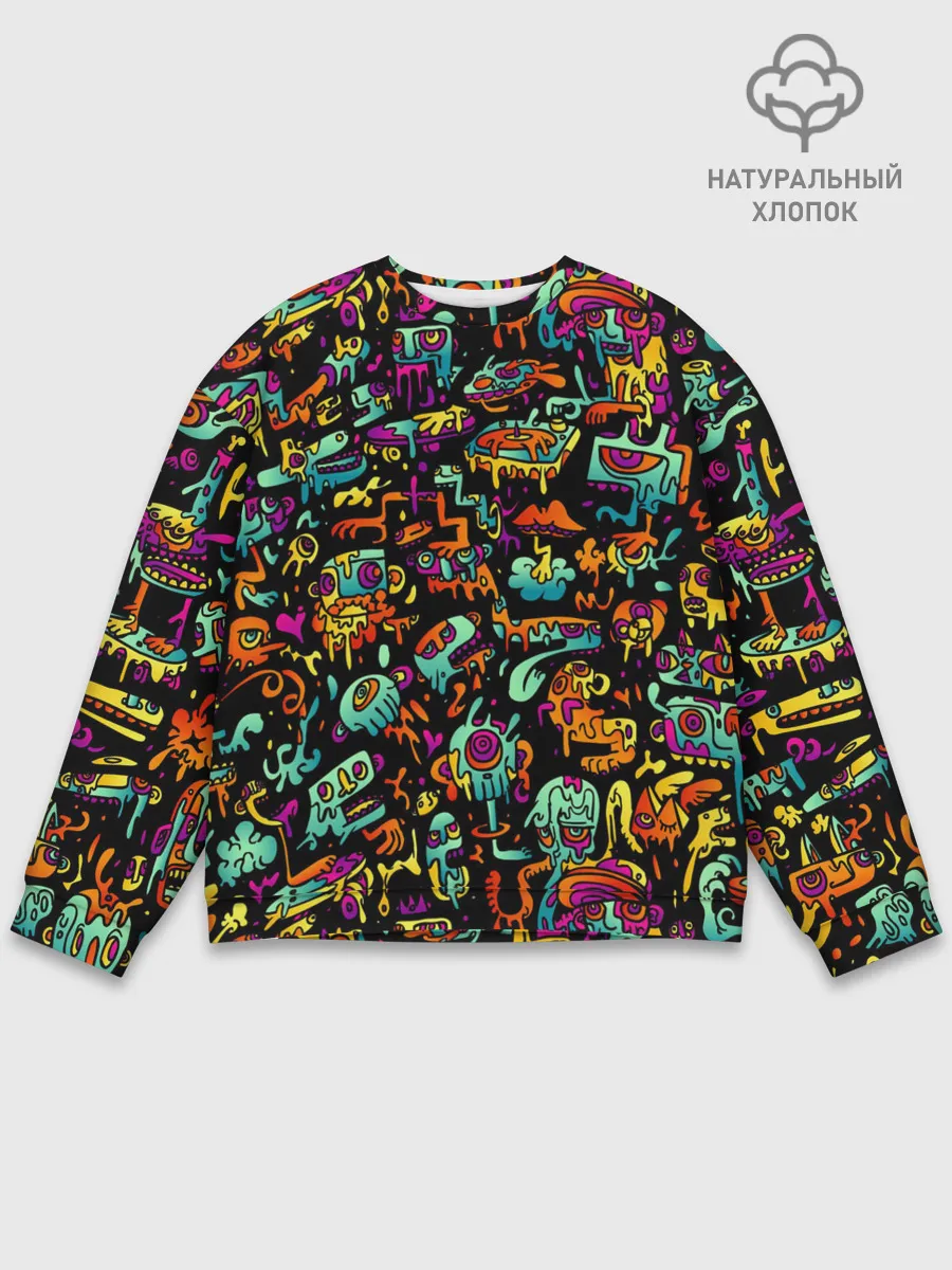 Мужской свитшот базовый / Монстры