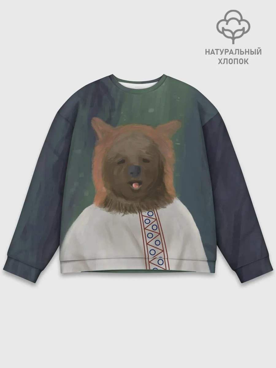 Мужской свитшот базовый / Ужас советских детей