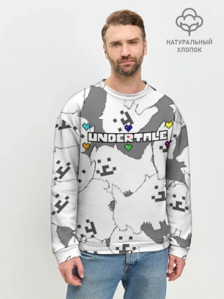 Мужской свитшот базовый / Undertale